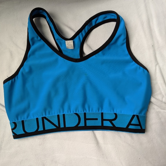 Under Armour Mid Sports Bras - Picture 3 of 5